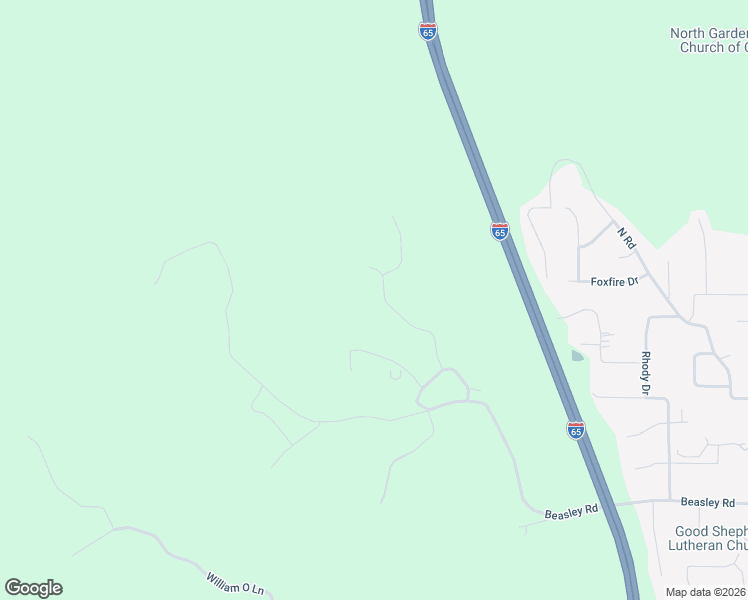 map of restaurants, bars, coffee shops, grocery stores, and more near 848 Mountainview Drive in Gardendale