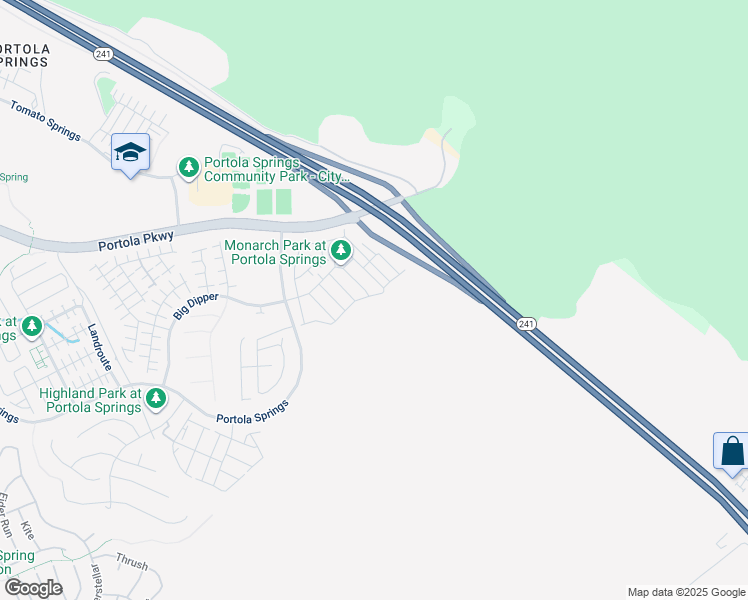 map of restaurants, bars, coffee shops, grocery stores, and more near 208 Canterbury in Irvine
