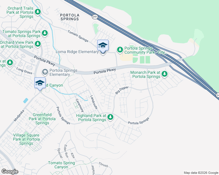 map of restaurants, bars, coffee shops, grocery stores, and more near 152 Plum Lily in Irvine