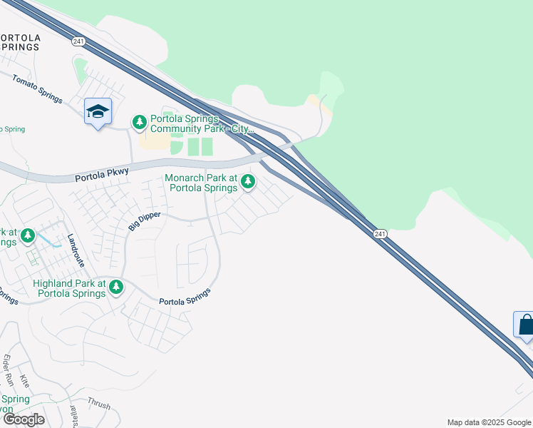 map of restaurants, bars, coffee shops, grocery stores, and more near 208 Canterbury in Irvine