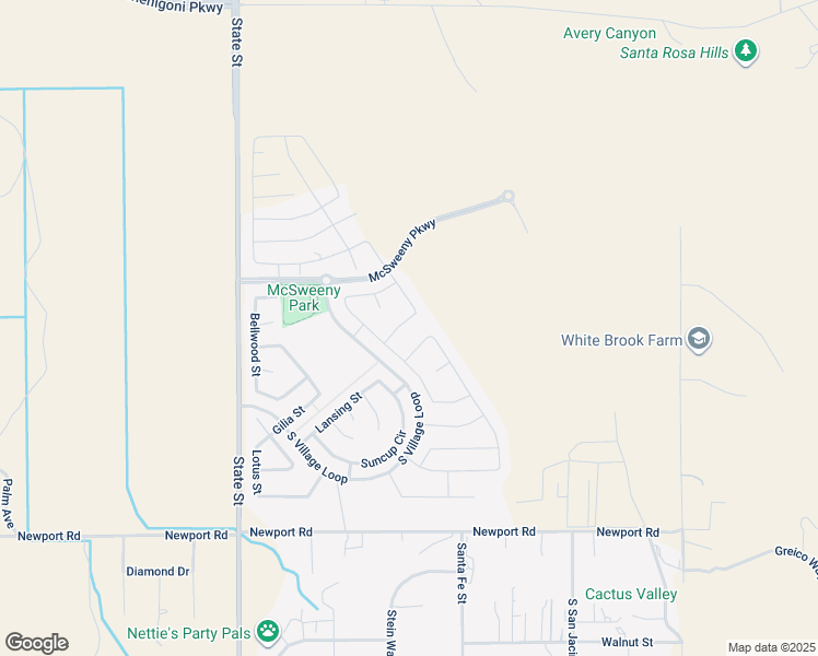 map of restaurants, bars, coffee shops, grocery stores, and more near 583 Feeder Street in Hemet