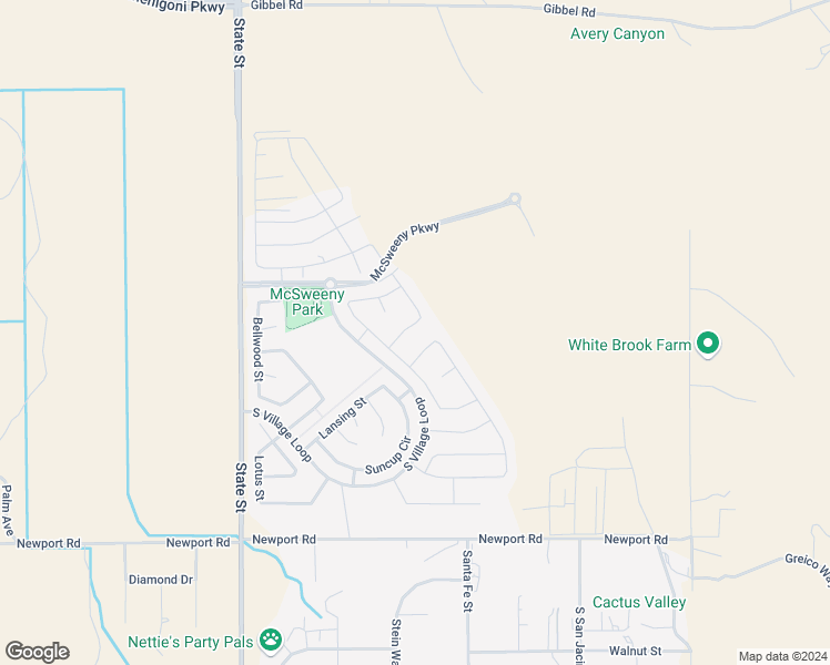 map of restaurants, bars, coffee shops, grocery stores, and more near 583 Feeder Street in Hemet
