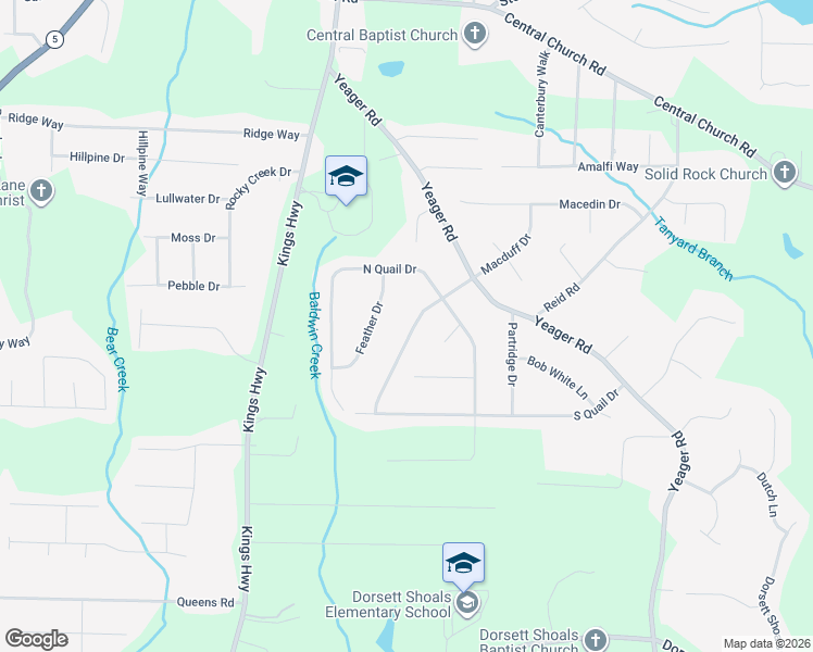 map of restaurants, bars, coffee shops, grocery stores, and more near 4123 Mac Duff Drive in Douglasville