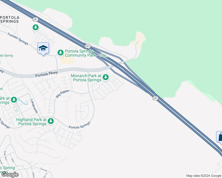 map of restaurants, bars, coffee shops, grocery stores, and more near 113 Bouquet in Irvine