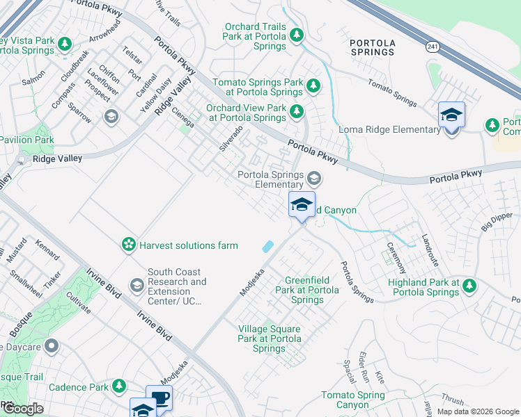 map of restaurants, bars, coffee shops, grocery stores, and more near 60 Latitude in Irvine