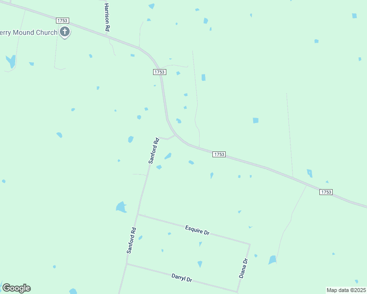 map of restaurants, bars, coffee shops, grocery stores, and more near 7199-7261 Farm to Market 1753 in Denison