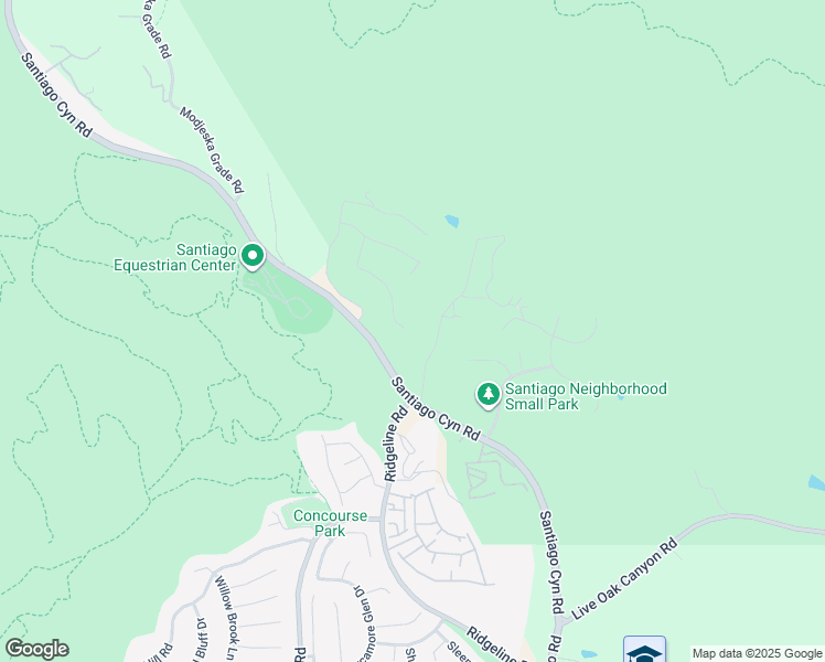 map of restaurants, bars, coffee shops, grocery stores, and more near 18510 Boulder Bluff in Silverado