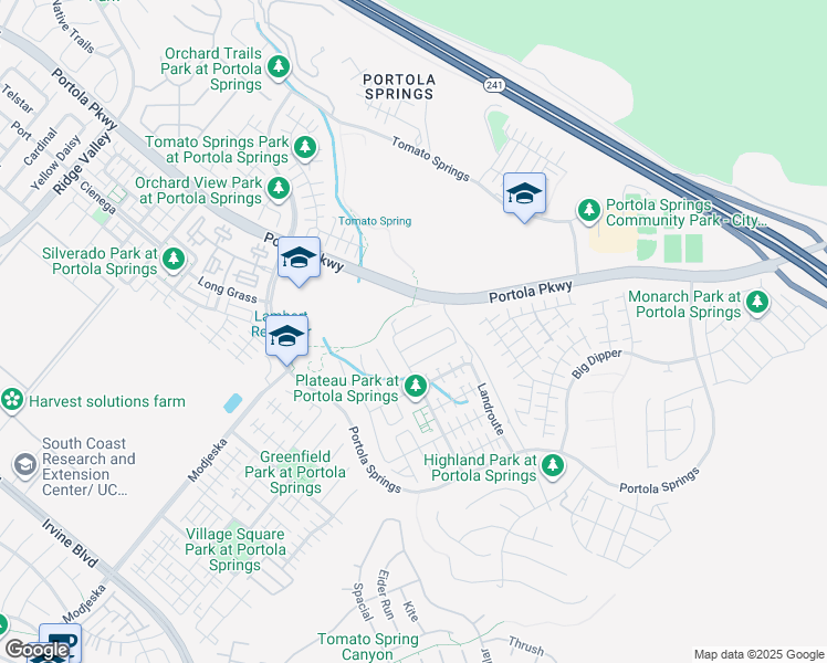 map of restaurants, bars, coffee shops, grocery stores, and more near 114 Ritual in Irvine