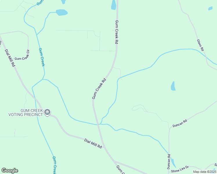 map of restaurants, bars, coffee shops, grocery stores, and more near 2100 Gum Creek Road in Oxford
