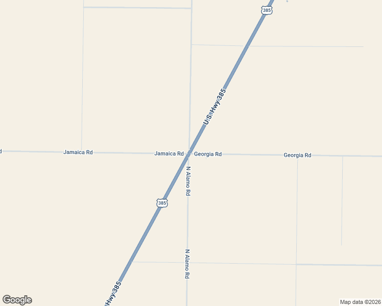 map of restaurants, bars, coffee shops, grocery stores, and more near 3198 North Alamo Road in Levelland