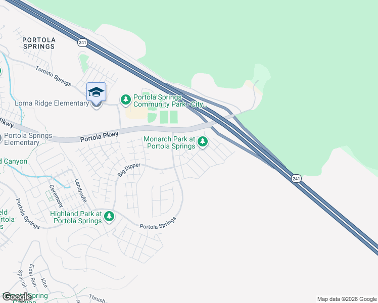 map of restaurants, bars, coffee shops, grocery stores, and more near 116 Rimstone in Irvine