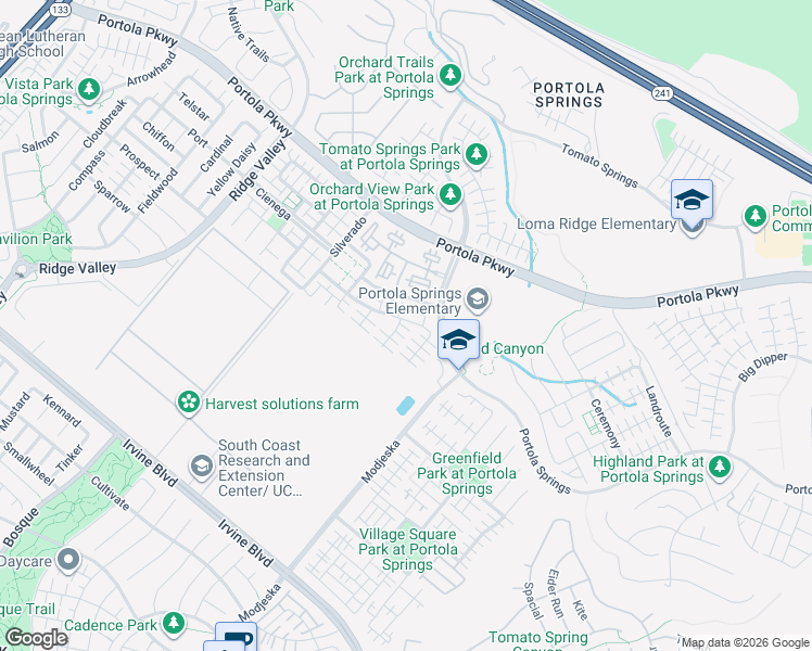 map of restaurants, bars, coffee shops, grocery stores, and more near 76 Latitude in Irvine