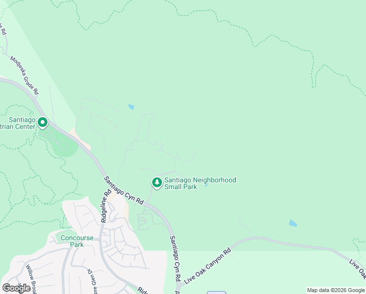 map of restaurants, bars, coffee shops, grocery stores, and more near 29351 Wood Canyon Road in Silverado