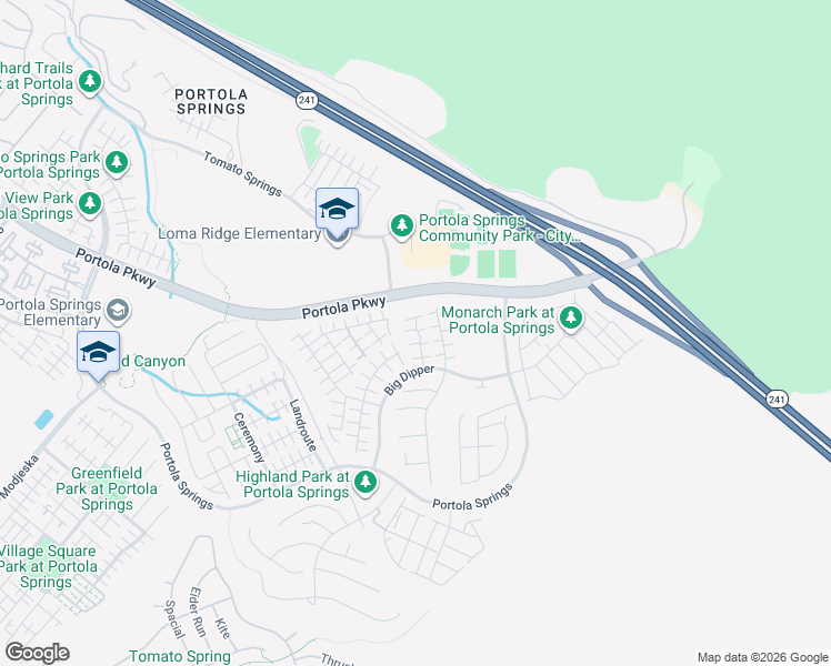 map of restaurants, bars, coffee shops, grocery stores, and more near 113 Jaybird in Irvine