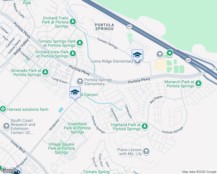 map of restaurants, bars, coffee shops, grocery stores, and more near 120 Ritual in Irvine