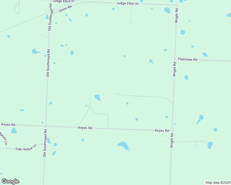 map of restaurants, bars, coffee shops, grocery stores, and more near 5555 Wright Road in Sherman