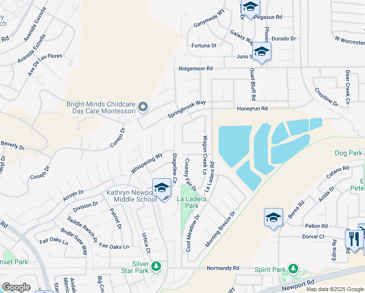 map of restaurants, bars, coffee shops, grocery stores, and more near 29352 Rock Vista Drive in Menifee