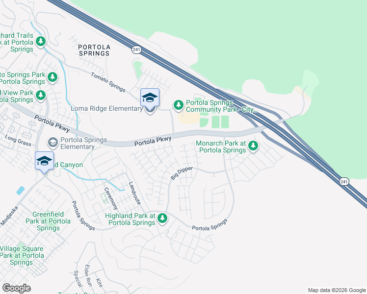 map of restaurants, bars, coffee shops, grocery stores, and more near 107 Jaybird in Irvine