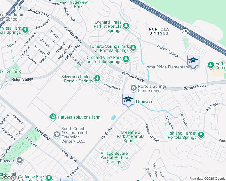 map of restaurants, bars, coffee shops, grocery stores, and more near 2319 Archway in Irvine