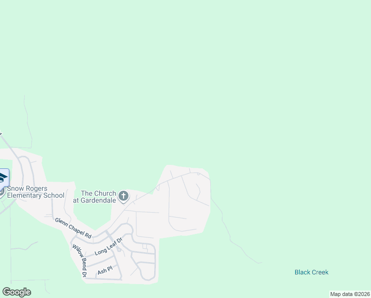 map of restaurants, bars, coffee shops, grocery stores, and more near 924 Glenn Chapel Road in Gardendale