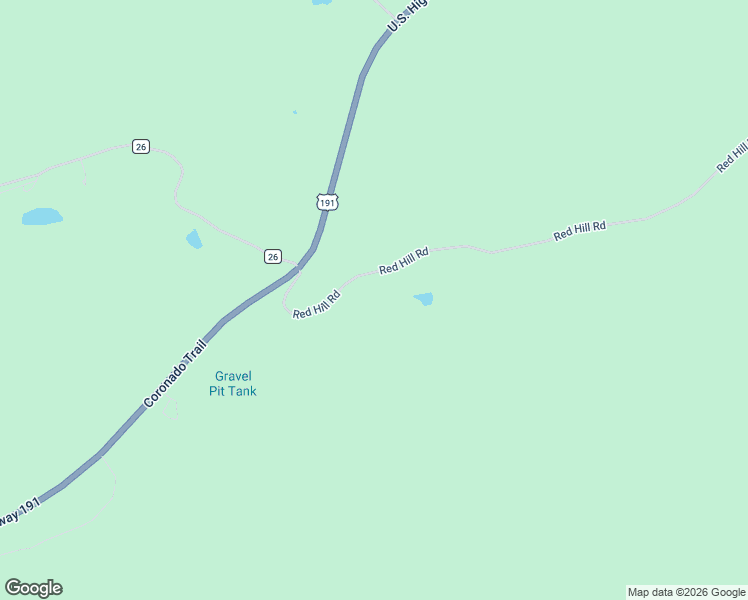 map of restaurants, bars, coffee shops, grocery stores, and more near 20239 Red Hill Road in Greenlee County