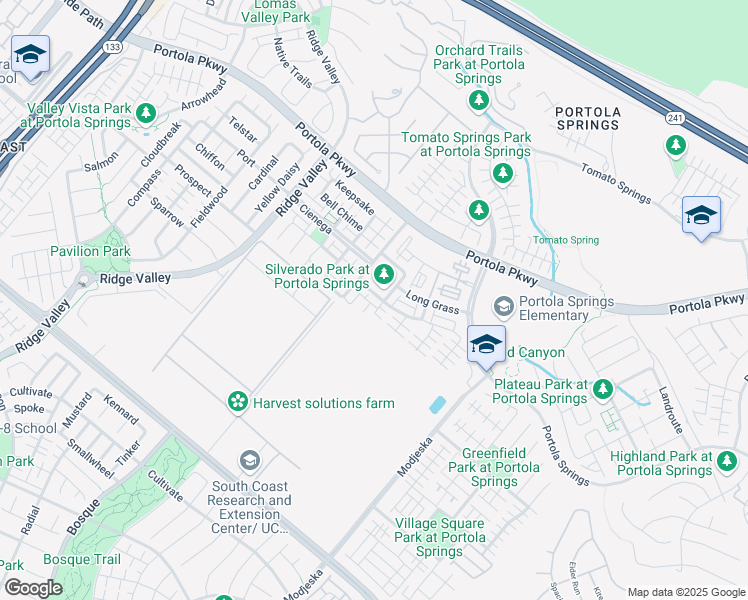 map of restaurants, bars, coffee shops, grocery stores, and more near 40 Pathway in Irvine