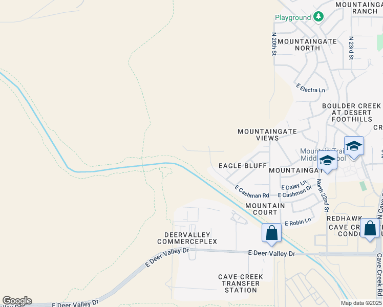 map of restaurants, bars, coffee shops, grocery stores, and more near 1635 East Cielo Grande Avenue in Phoenix
