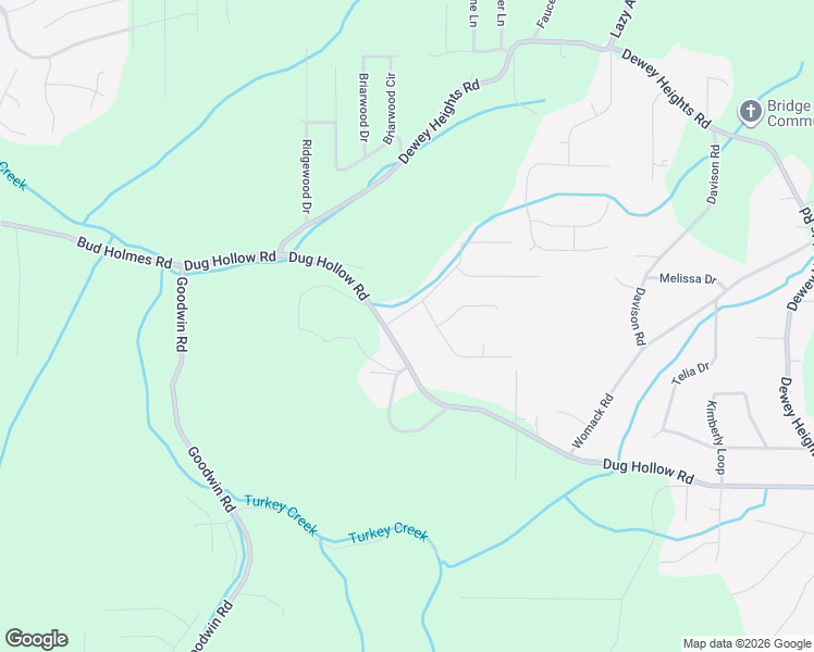 map of restaurants, bars, coffee shops, grocery stores, and more near 6609 McDuffie Road in Bradford