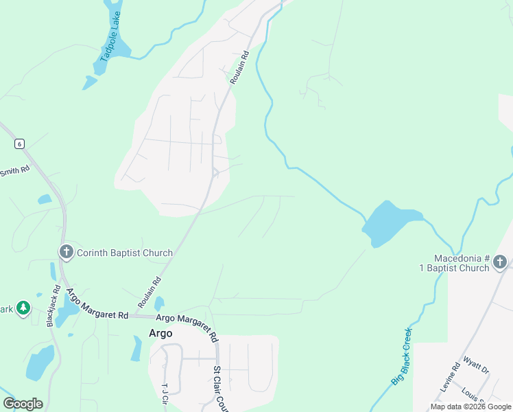 map of restaurants, bars, coffee shops, grocery stores, and more near 95 Briar Ridge Circle in Odenville