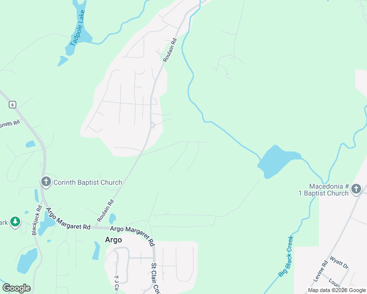 map of restaurants, bars, coffee shops, grocery stores, and more near 95 Briar Ridge Circle in Odenville