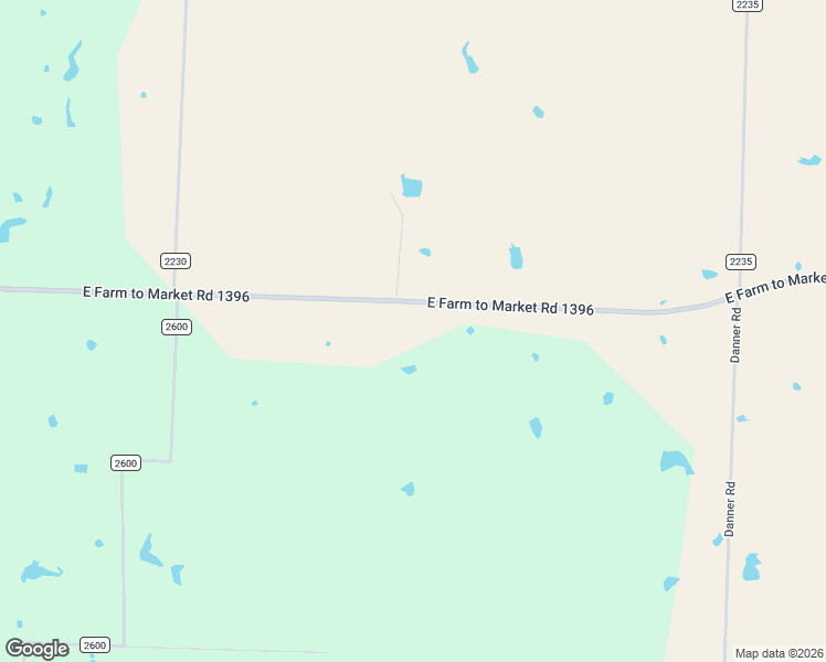 map of restaurants, bars, coffee shops, grocery stores, and more near Farm to Market 1396 in Ivanhoe