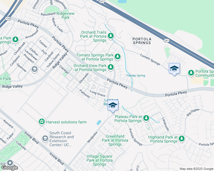 map of restaurants, bars, coffee shops, grocery stores, and more near 3102 Archway in Irvine