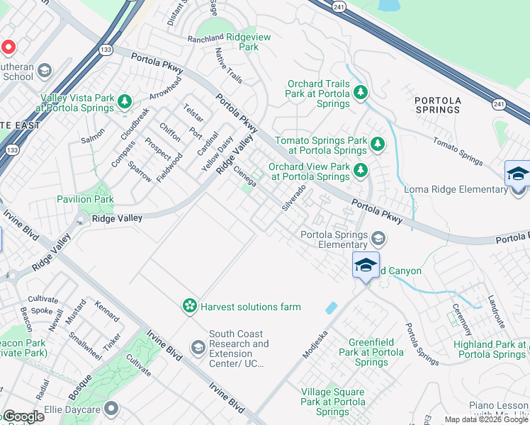 map of restaurants, bars, coffee shops, grocery stores, and more near 48 Cienega in Irvine