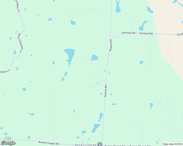 map of restaurants, bars, coffee shops, grocery stores, and more near 2681 Roland Road in Whitesboro
