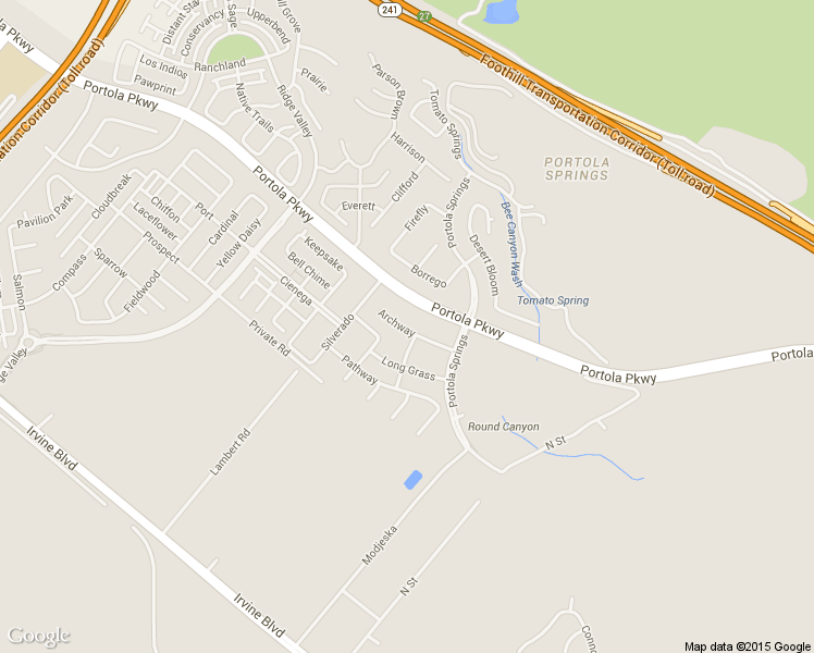 map of restaurants, bars, coffee shops, grocery stores, and more near 4205 Archway in Irvine