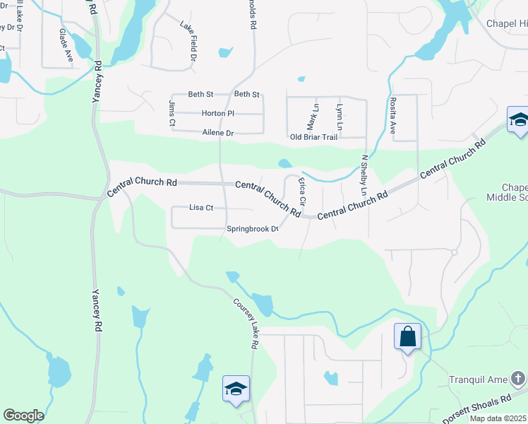 map of restaurants, bars, coffee shops, grocery stores, and more near 4935 Lisa Ct in Douglasville