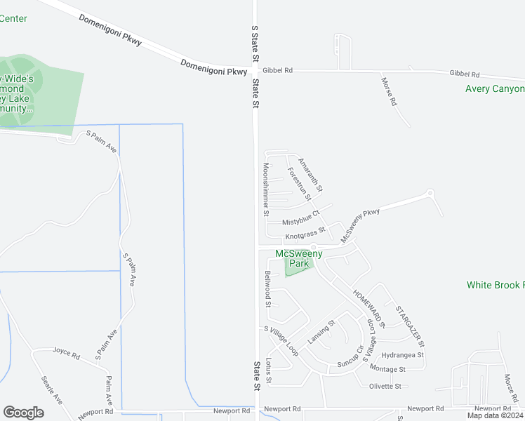 map of restaurants, bars, coffee shops, grocery stores, and more near 2735 Moonshimmer Street in Hemet