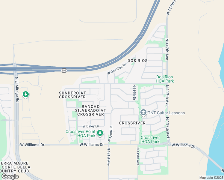 map of restaurants, bars, coffee shops, grocery stores, and more near 12059 West Monte Lindo Lane in Sun City