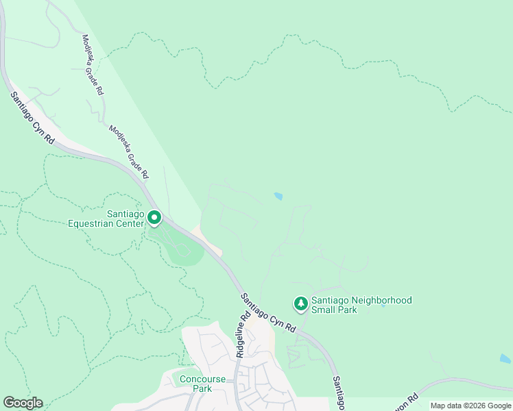 map of restaurants, bars, coffee shops, grocery stores, and more near 28902 Auburn Hills in Silverado