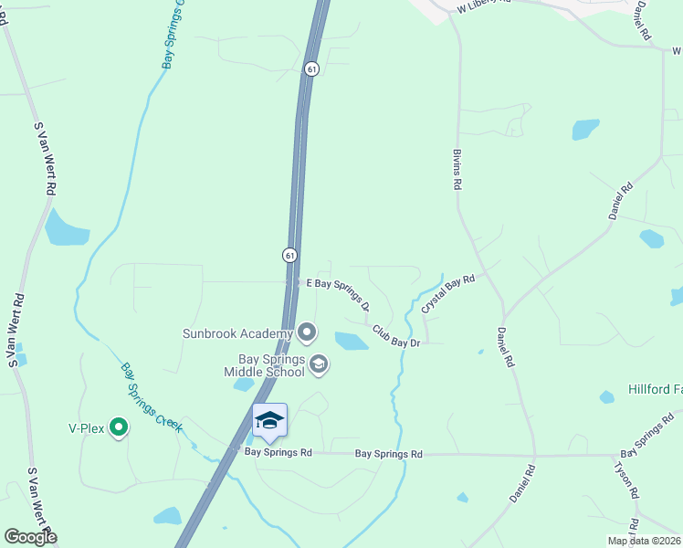 map of restaurants, bars, coffee shops, grocery stores, and more near 804 North Bay Overlook in Villa Rica
