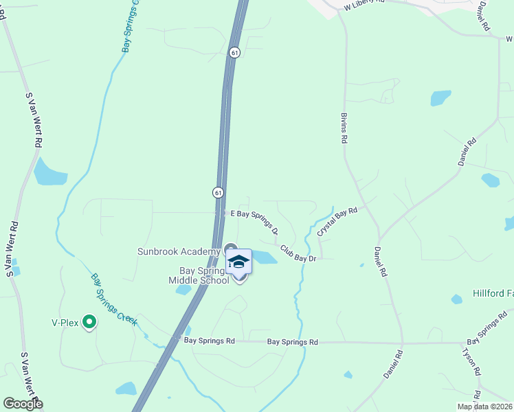 map of restaurants, bars, coffee shops, grocery stores, and more near 804 North Bay Overlook in Villa Rica
