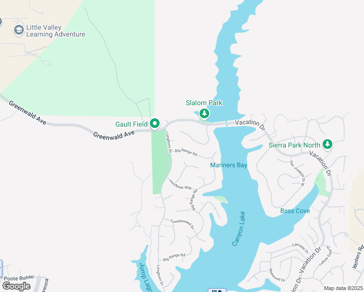 map of restaurants, bars, coffee shops, grocery stores, and more near 29018 Big Range Road in Canyon Lake