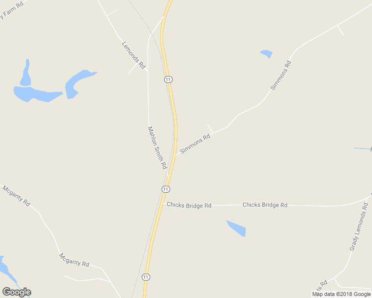 map of restaurants, bars, coffee shops, grocery stores, and more near 899 Simmons Road in Social Circle