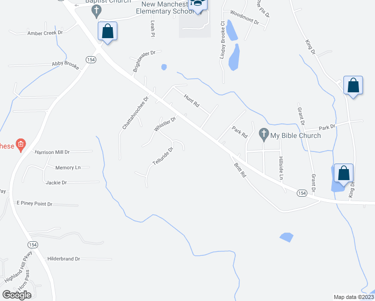 map of restaurants, bars, coffee shops, grocery stores, and more near 4059 Keystone Court in Douglasville