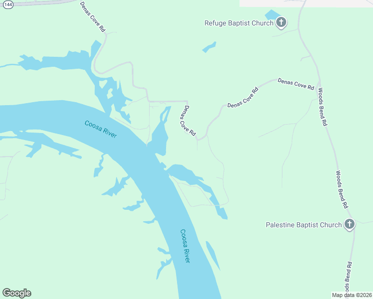 map of restaurants, bars, coffee shops, grocery stores, and more near 1272 Denas Cove Road in Ragland