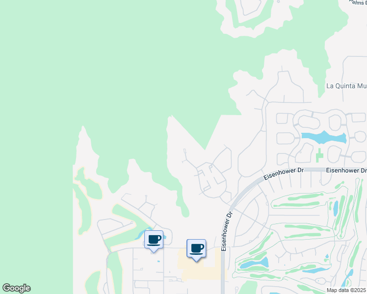 map of restaurants, bars, coffee shops, grocery stores, and more near 48405 Legacy Drive in La Quinta