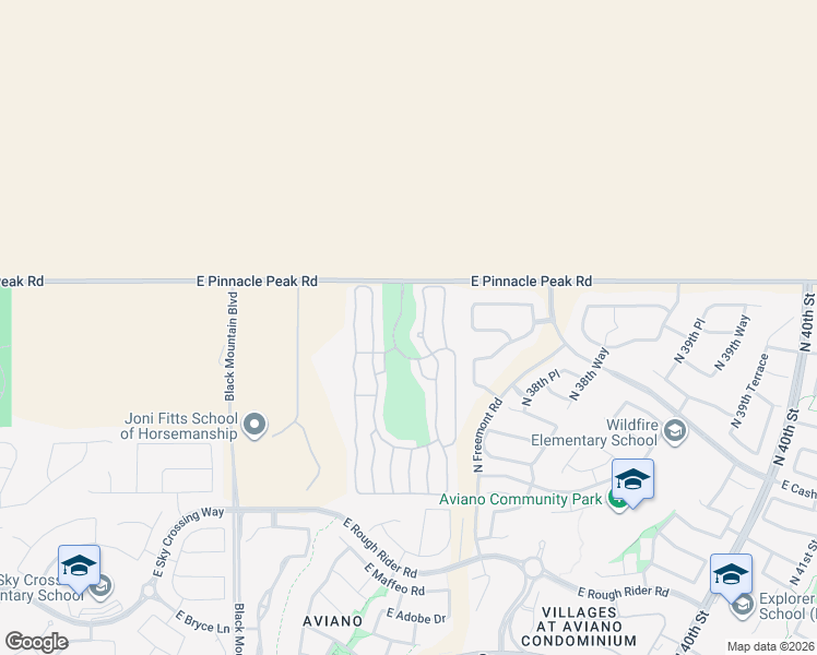 map of restaurants, bars, coffee shops, grocery stores, and more near 3901 East Pinnacle Peak Road in Phoenix