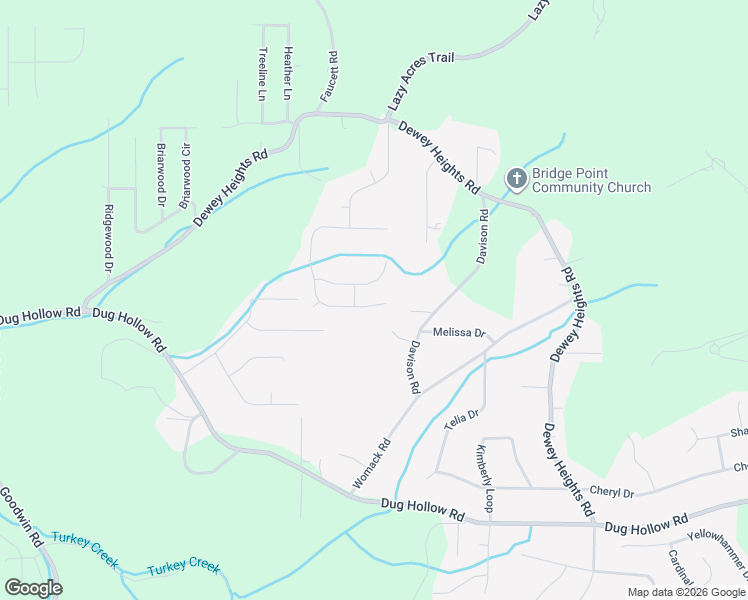 map of restaurants, bars, coffee shops, grocery stores, and more near 4773 Deer Foot Cove in Pinson