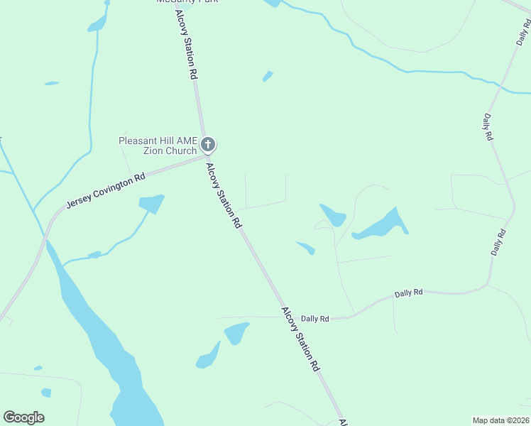 map of restaurants, bars, coffee shops, grocery stores, and more near 2105 Ella Springs Drive in Covington