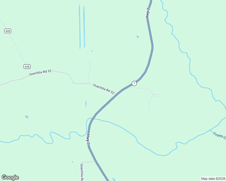 map of restaurants, bars, coffee shops, grocery stores, and more near 100-158 Ouachita Road 32 in Camden